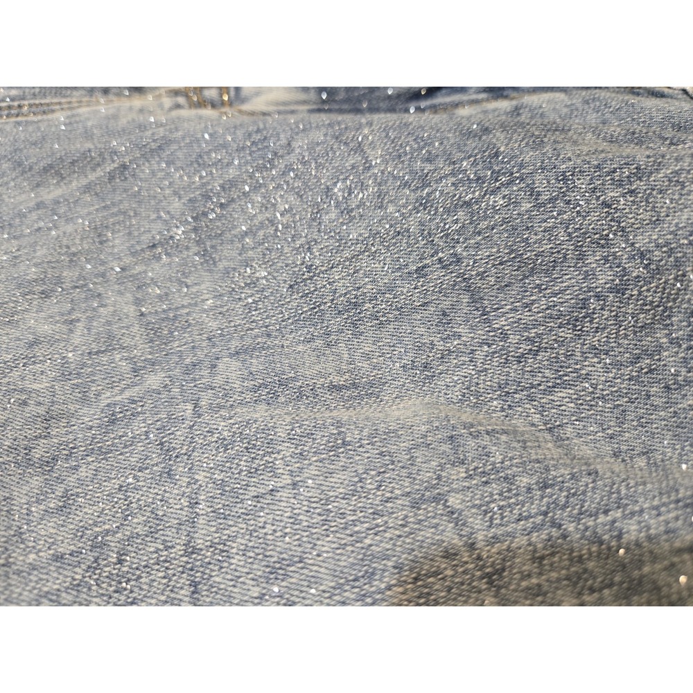 Festi Sky High Super Flare Jeans w/ Glitter Torrid Size 22S Bellbottom Festival - Picture 11 of 12